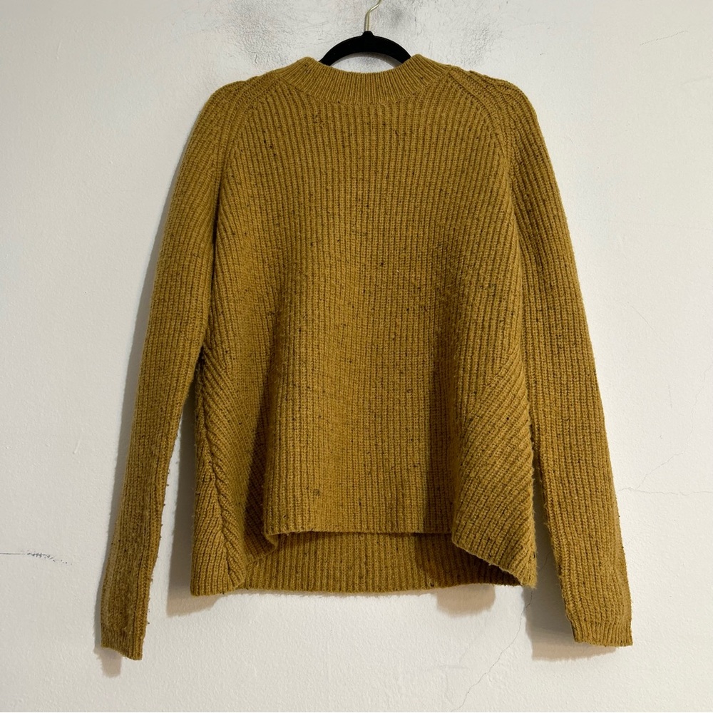 Kuhl Ida Mock Neck Pullover Knit Sweater Medium Fall Cozy Fisherman